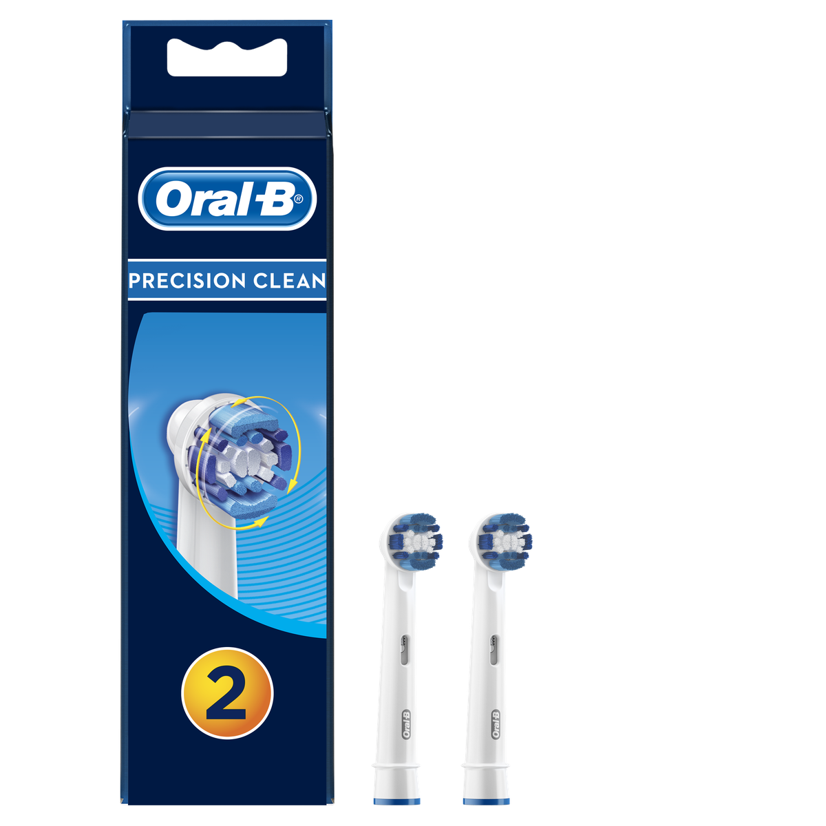 Oral-B Replacement Brush Heads - Precision Clean - 2 Pack | Shop Today ...