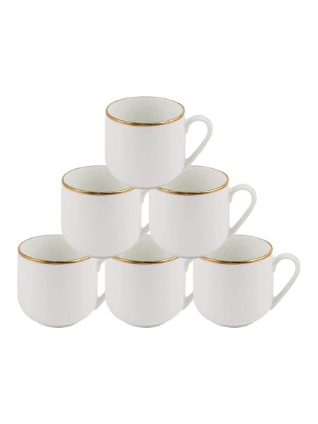 Gold Rimmed - Coffee and Tea Cups