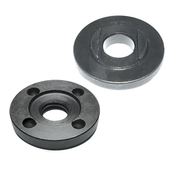 M14 - Grinder Nut Set - Front Nut and Locating Flange