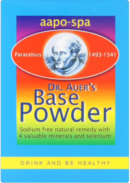 Dr. Auer's Base Powder-Base Powder - Alkaline Powder