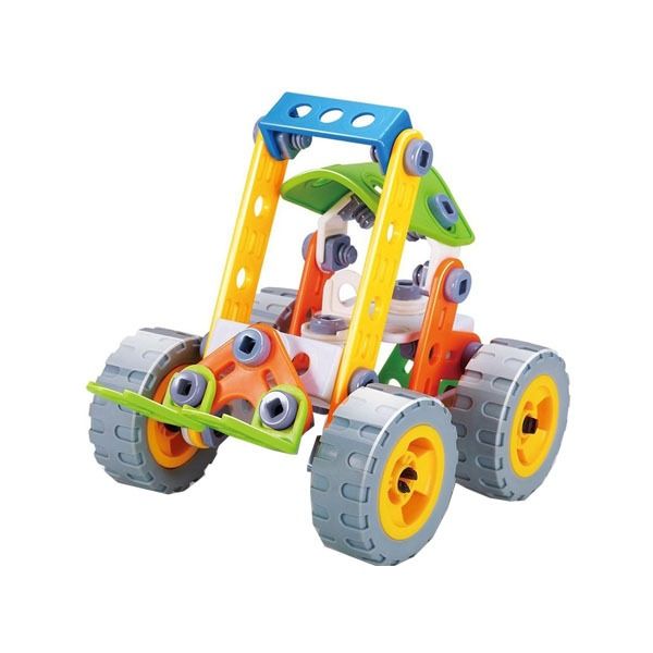 Soft Block Build &amp; Play DIY Forklift- 84 Pieces