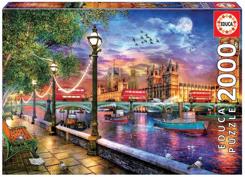 Educa London At Sunset 2000 Piece Puzzle