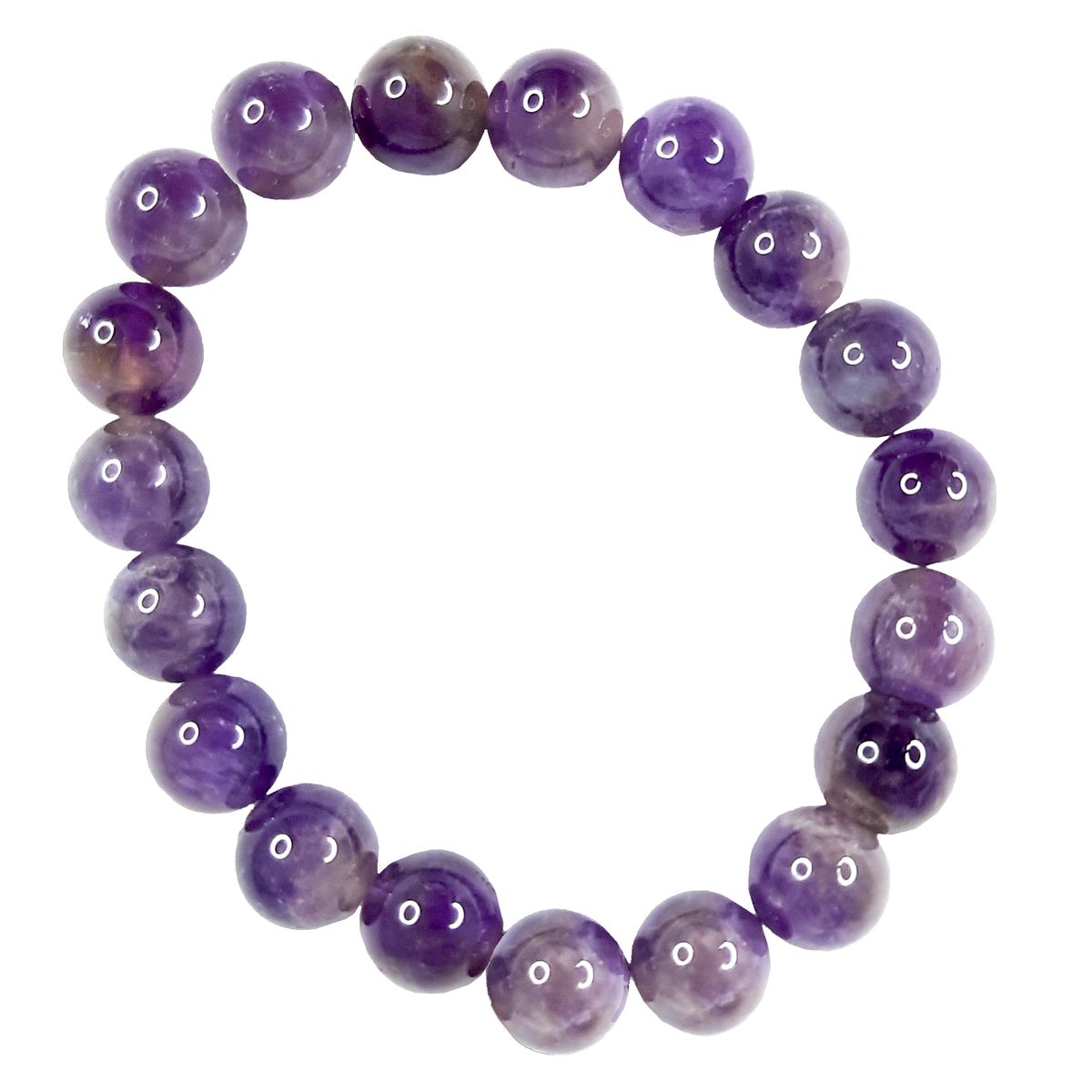 Earth Stone Collection - Amethyst Stone Bracelet | Shop Today. Get it ...