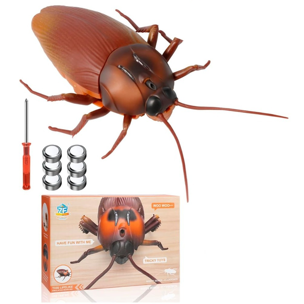 Induction Cockroach Toy for Kids Pets, Smart Sensing Cockroach Toy