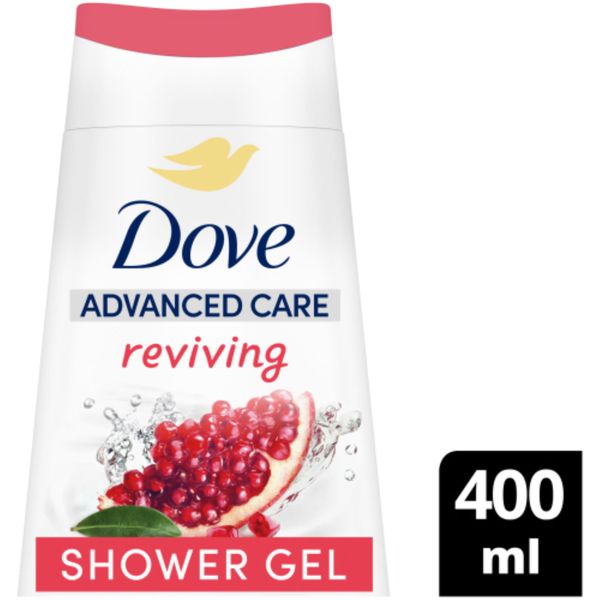 Dove Reviving Body Wash 400ml x 2