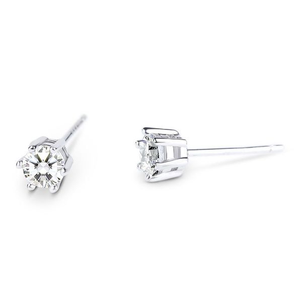 Broadway Jewellers - 925 Sterling Silver Claw Stud Earrings