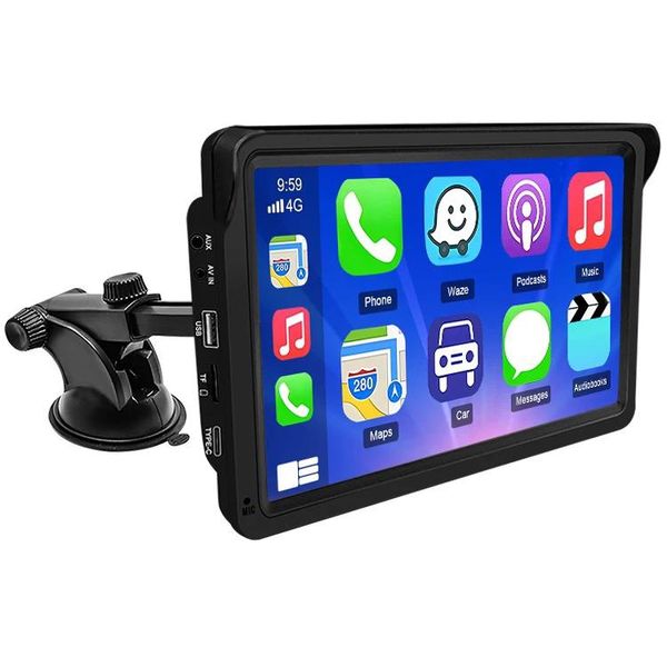 7'' CarPlay Monitor + Reverse camera