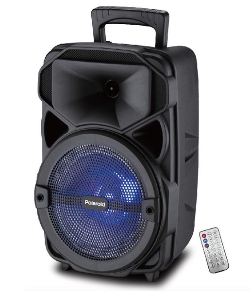 Polaroid LED DJ SPEAKER- Black