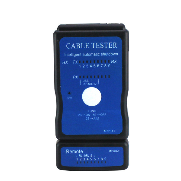 Premium RJ45 &amp; RJ11 Network Cable Tester-M726AT