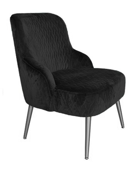 Elegancia Sofa Chair Silver Legs