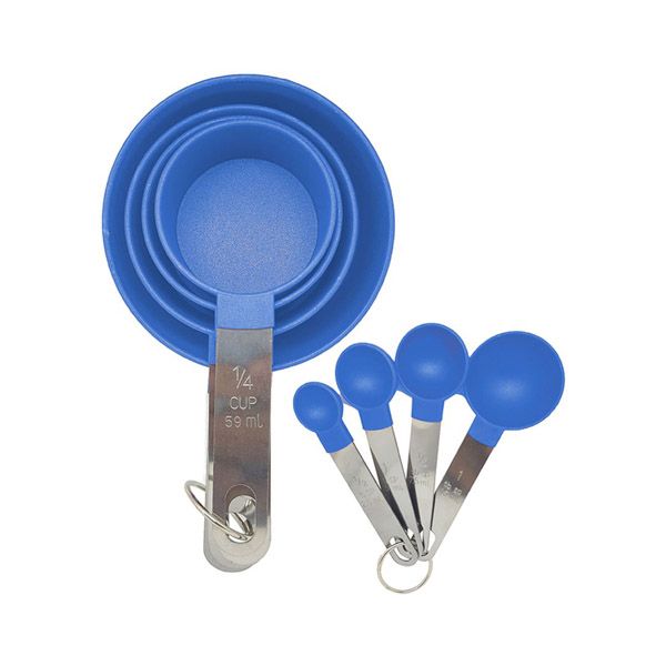 Measuring Cups And Spoons Set - 8 Piece