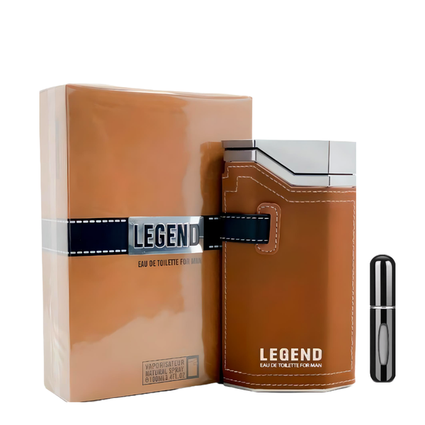 Legend for Men EDT - 100ml + Refillable Decant with Perfume