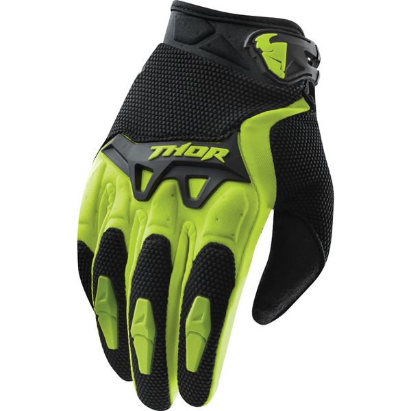 Thor Spectrum Green/Black Gloves image
