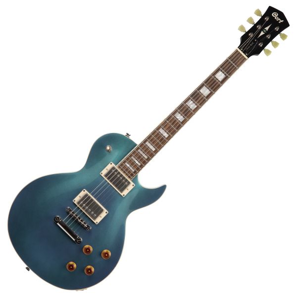 Cort Classic Rock CR200 Flip Blue Electric Guitar with Pearlescent Finish