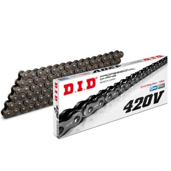 DID Chains 420 V O-Ring Steel 130 Link Clip Link