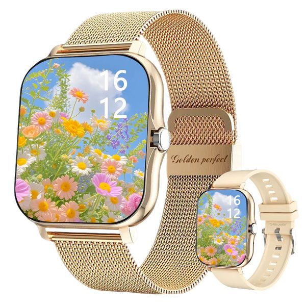 Luxury Women's Smart Watch Compatible with Android &amp; iOS