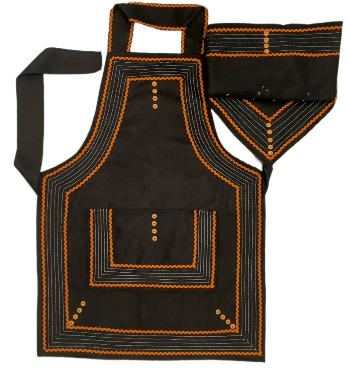 Traditional Xhosa Apron and Dook 2 Piece Set | Shop Today. Get it ...