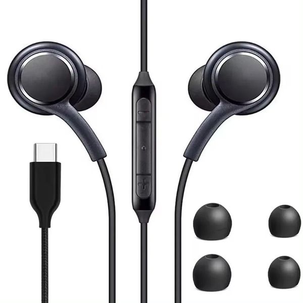 Type-C Earphones Compatible with All USB-C Devices - Good Quality By (GC)