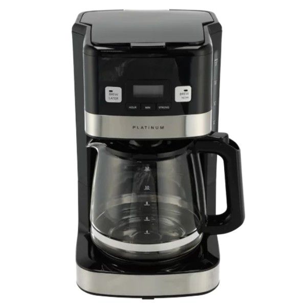 Platinum Digital Coffee Maker 1.8L With Programmable Brew Control