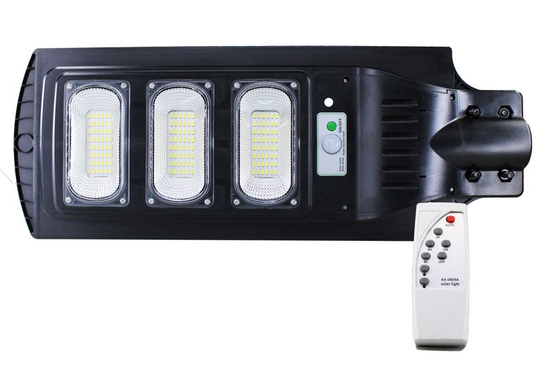90Watt SMD LED Solar Street Light - 3 Light Source Motion Detector &amp;Remote