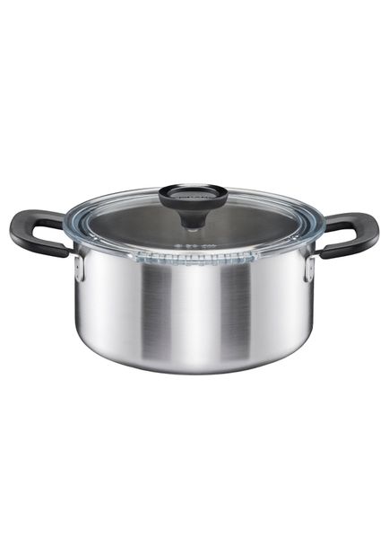 Fiskars Functional Form Stainless Steel Casserole Pot - 3L
