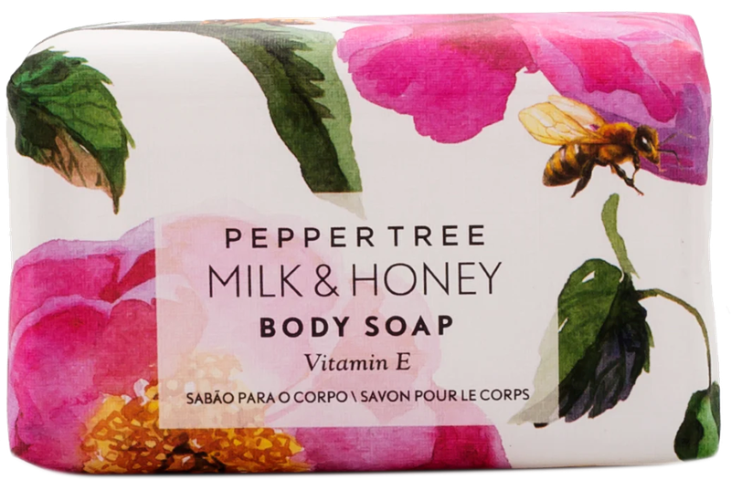Pepper Tree Milk &amp; Honey Soap Bar 180g