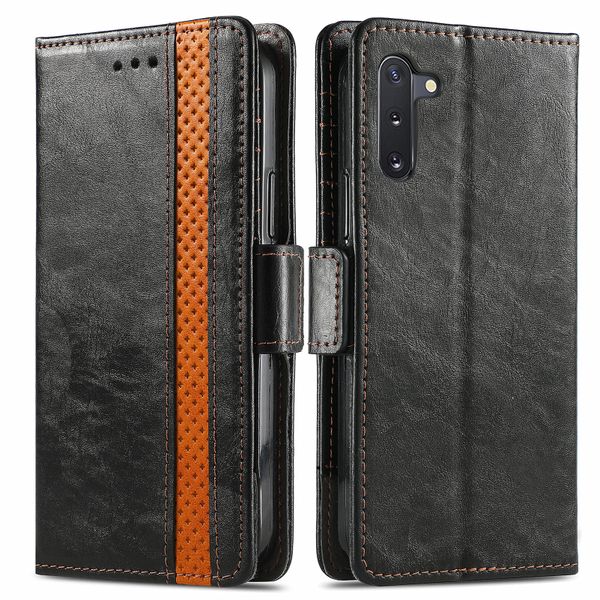 Leather Case Compatible With Samsung Galaxy Note 10 Flip Wallet Cover