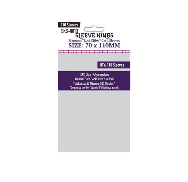 Sleeve Kings Magnum "Lost Cities" Card Sleeves (Size 70 x 110 mm)