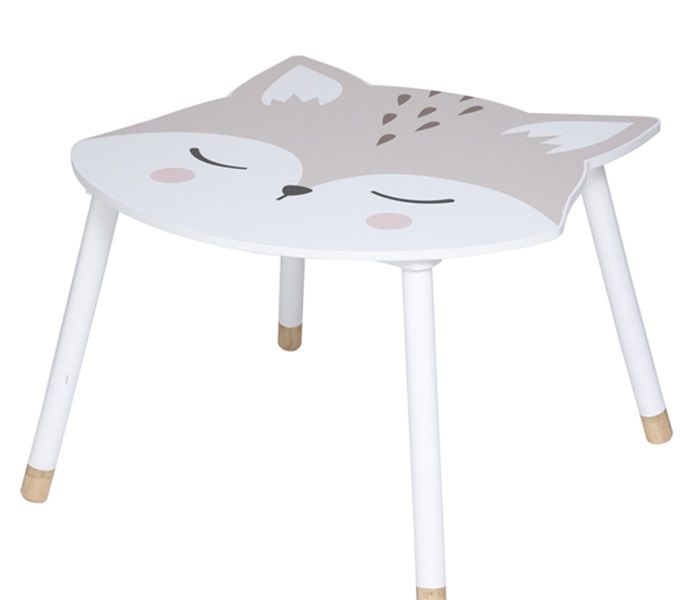 Childrens Table Fox White