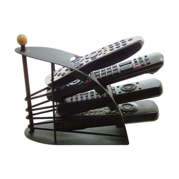 4 Slot Steel Remote Control Organiser w/ Ergonomic Handle