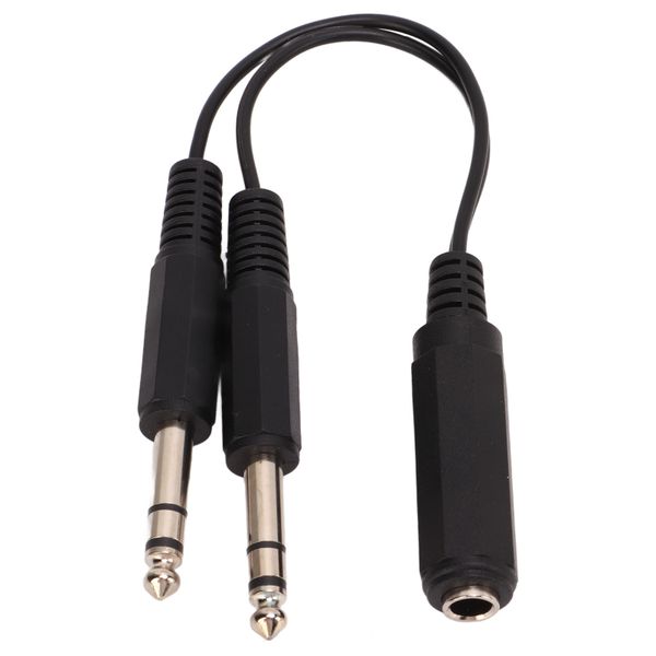 6.35mm Y-splitter - 20cm signal