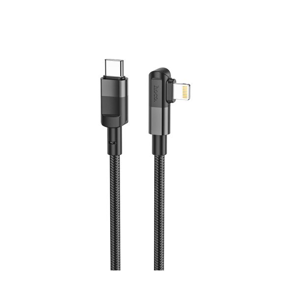 PD20W Type-C to Lightning 90 Degree Cable 1.2M