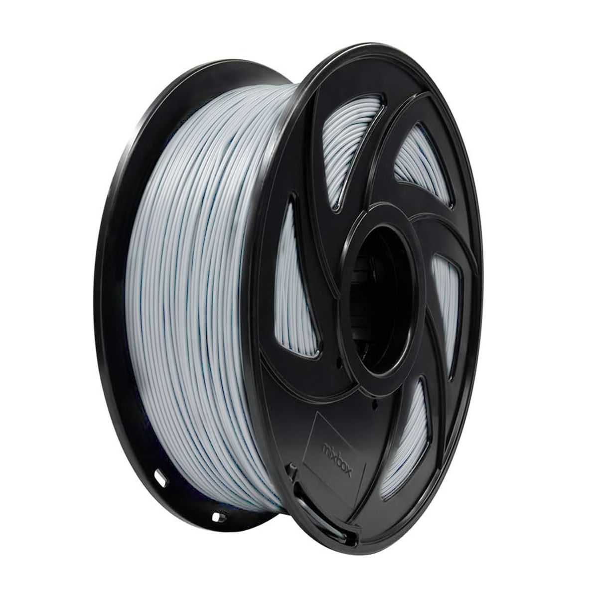 Mix Box 3D Printing PLA Silk Filament 330m, 1.75mm , 1KG – Grey