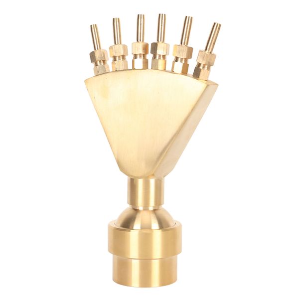Phoenix Fountain Nozzle Copper V Shape Water Feature G2 DN50