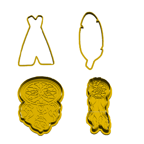 Bohemian Cookie Cutters