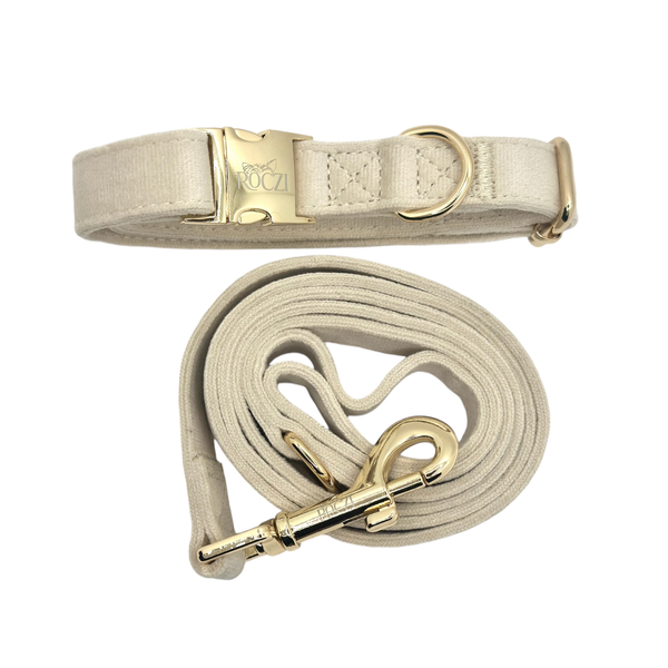 ROCZI Luxurious Dog Collar &amp; Leash