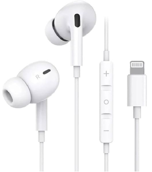 Lightning Connector Earphones - High-Quality 8-Pin Wired Headset (JH-7A)