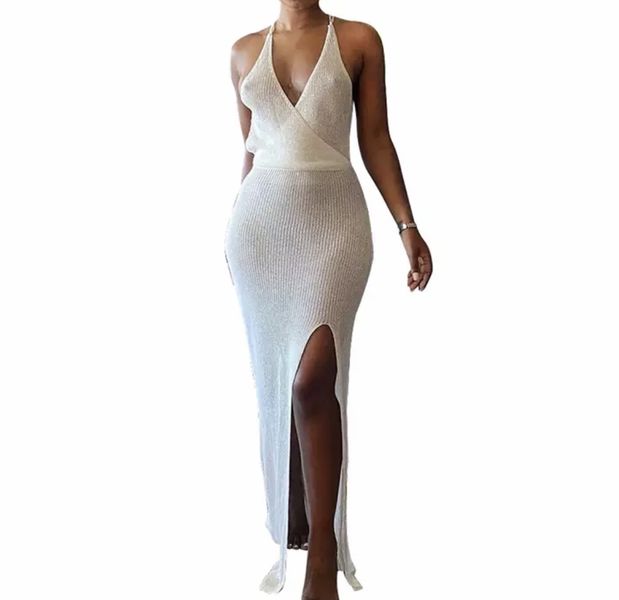 Snowflake Kaftan Knit Crotchet Swimwear Beach Cover UP