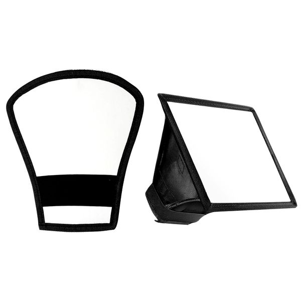 2PCS Flash Softbox &amp; Cover Speedlight Set Foldable Universal Reflector Kit