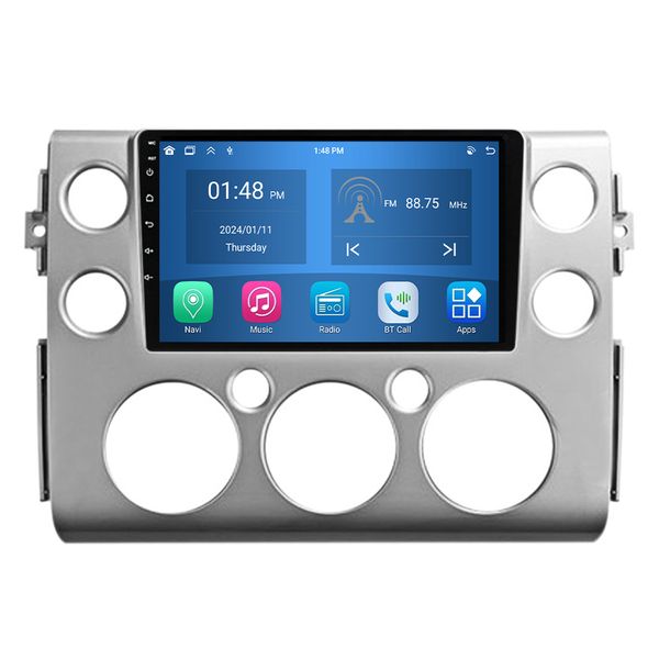 4G+64G Car Radio CarPlay GPS Compatible with FJ Cruiser J15 2006 - 2020