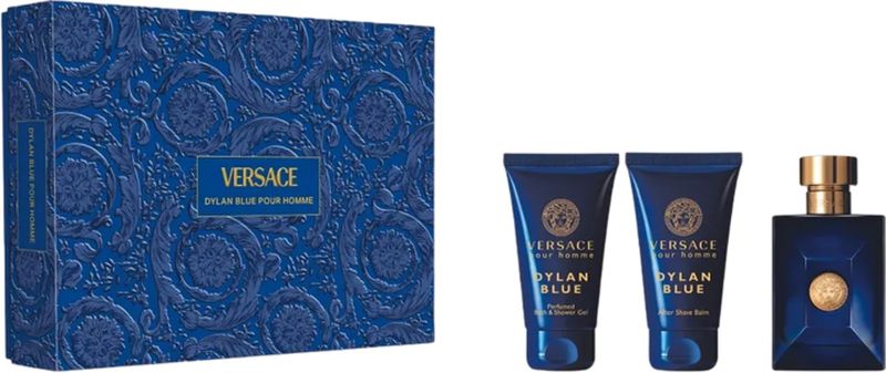 Versace Men's Dylan Blue 3 Piece Gift Set (Parallel Import)