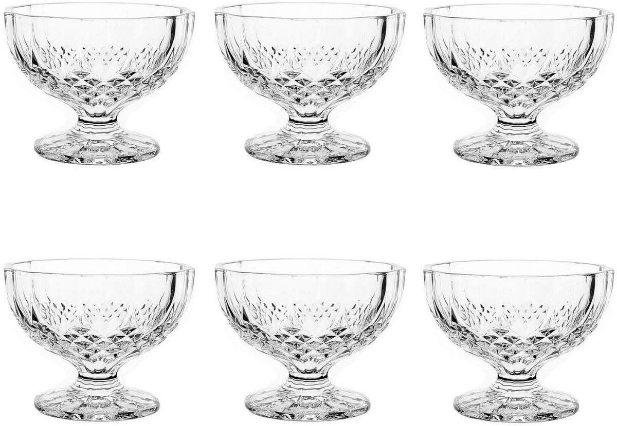 Glass Dessert Bowl 6 Pack Shop Today. Get it Tomorrow!
