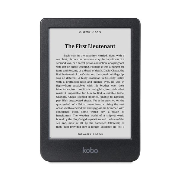 Kobo Clara BW| eReader, 6" Glare-Free Touchscreen with ComfortLight PRO