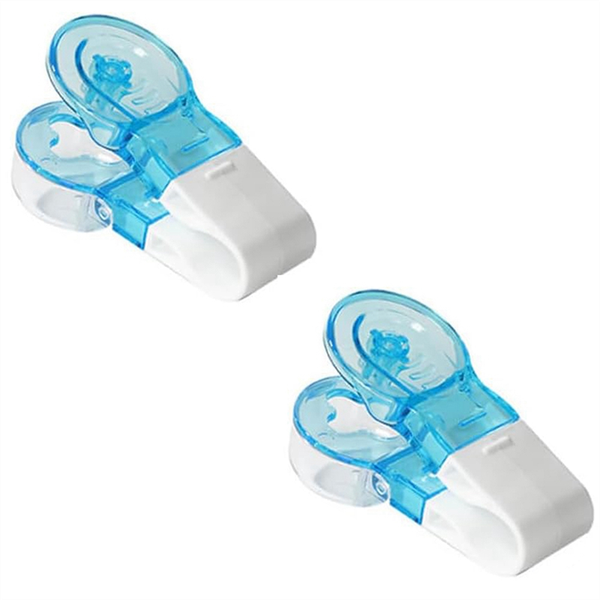 2Pcs Portable Pill Taker Pill Dispenser Tablet Carrier