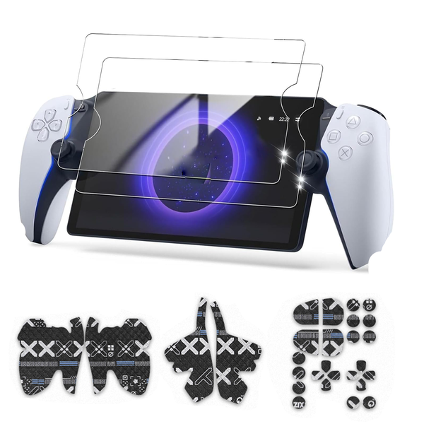 Screen Protector Controller Anti-Slip Sticker Kit Compatible with Sony PS5