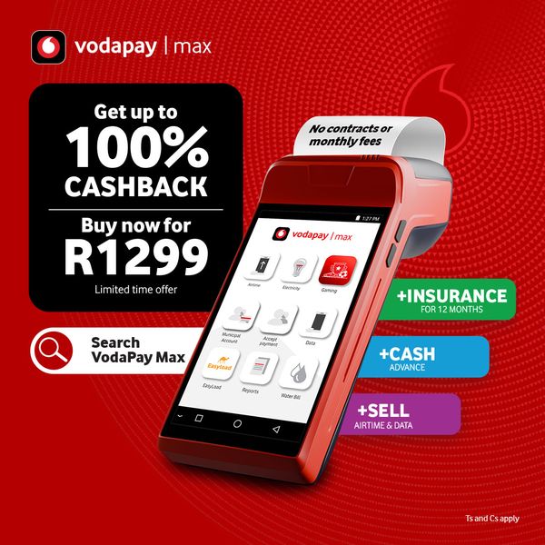 Vodapay Max Card Machine
