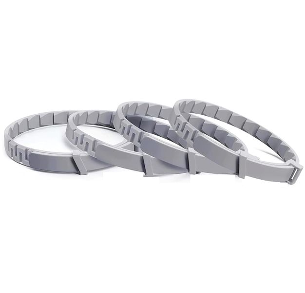 4 Pack 62cm Calming and Anxiety Collar For Dog With Pheromones - Grey