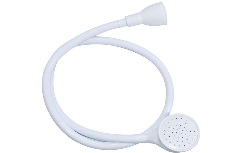 1m/3.28ft Portable Sink Hose Faucet Sprayer Sink Spray Rubber Hose Shampoo