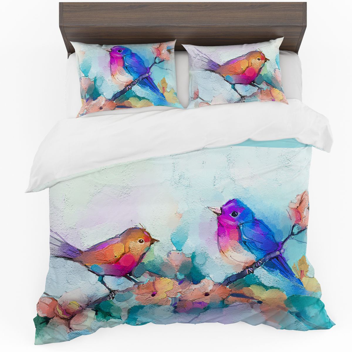 Watercolour Birds Duvet Cover Set Shop Today. Get it Tomorrow