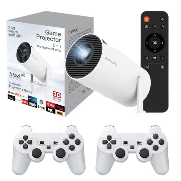 2.4G Wireless Game Projector Fully Wireless -LCD 4k Projector